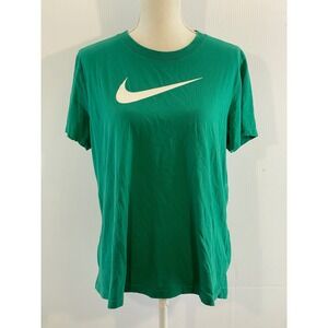 Nike Dri-Fit Tee T Shirt Teal Green Short Sleeve Athletic Gym Workout XL